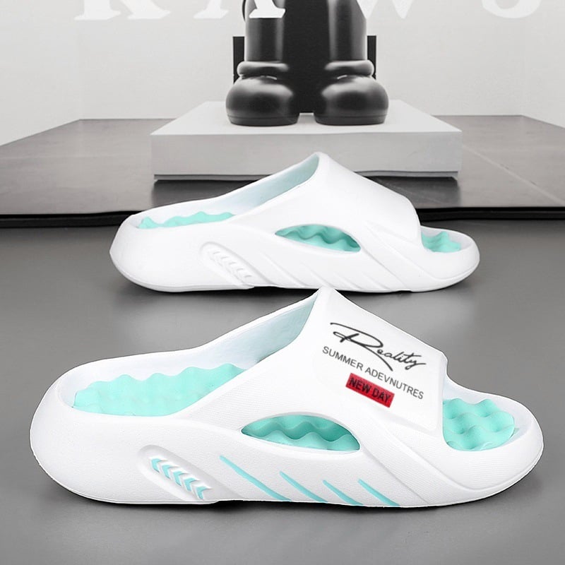 Nieuwste effenkleurige casual slippers