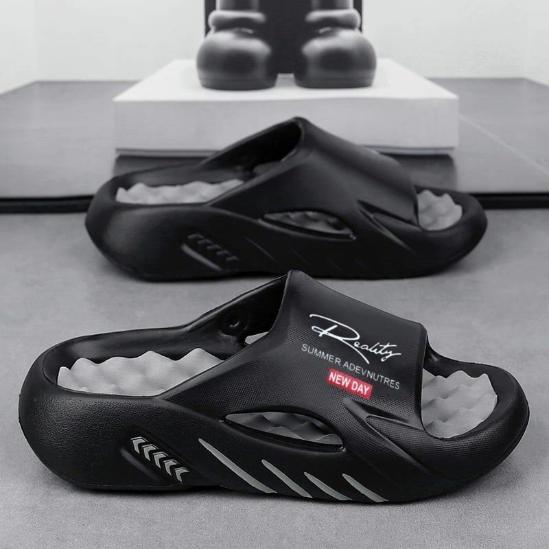 Nieuwste effenkleurige casual slippers