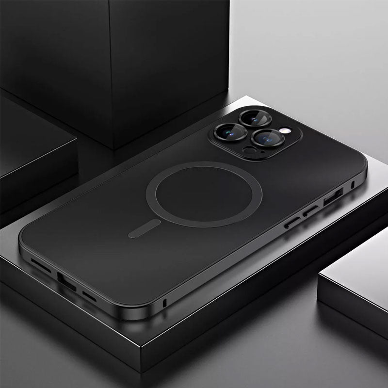 Magnetisch metalen hoesje voor iPhone