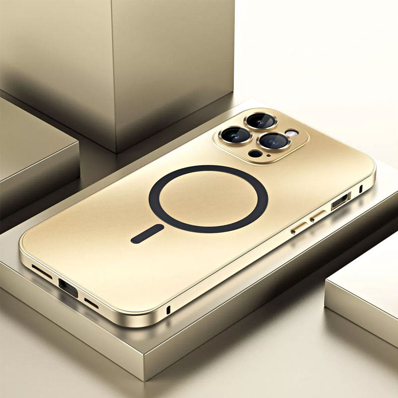 Magnetisch metalen hoesje voor iPhone