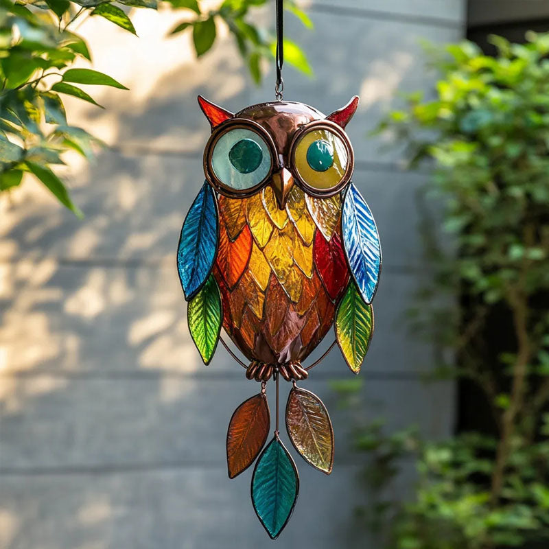 Gekleurde uilenhangers🦉