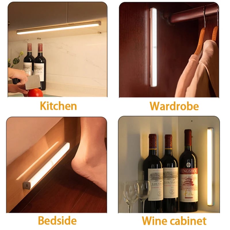 🎁Speciale aanbieding 49% korting🔥-💡Magnetisch inductie nachtlampje vereist niet boren