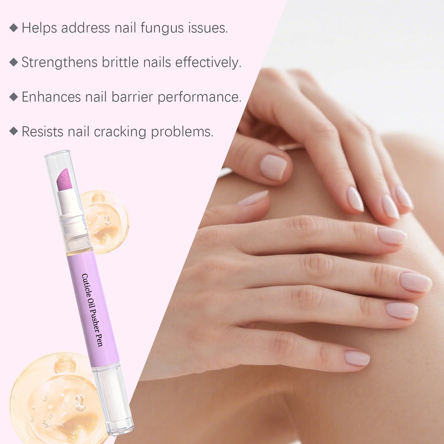 💅✨ Cuticle oil in pen form – portable moisture for dry cuticles and brittle nails with a lavender scent! ✨🖊️