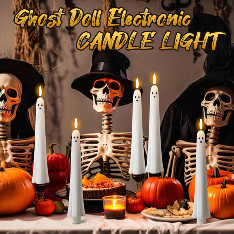 ππ» Op afstand bedienbare spookkaars met 3D vlammende lont π»π
