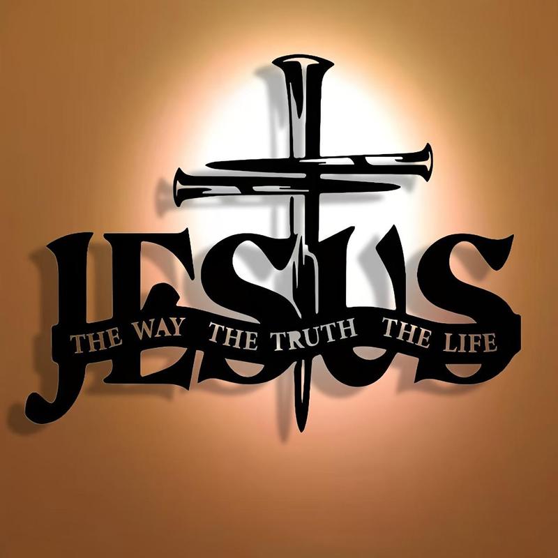 (🎁Laatste dag 49% UIT)🔥Jesus & Kruis Design Muurkunst - ⌛Limited Handmade Series