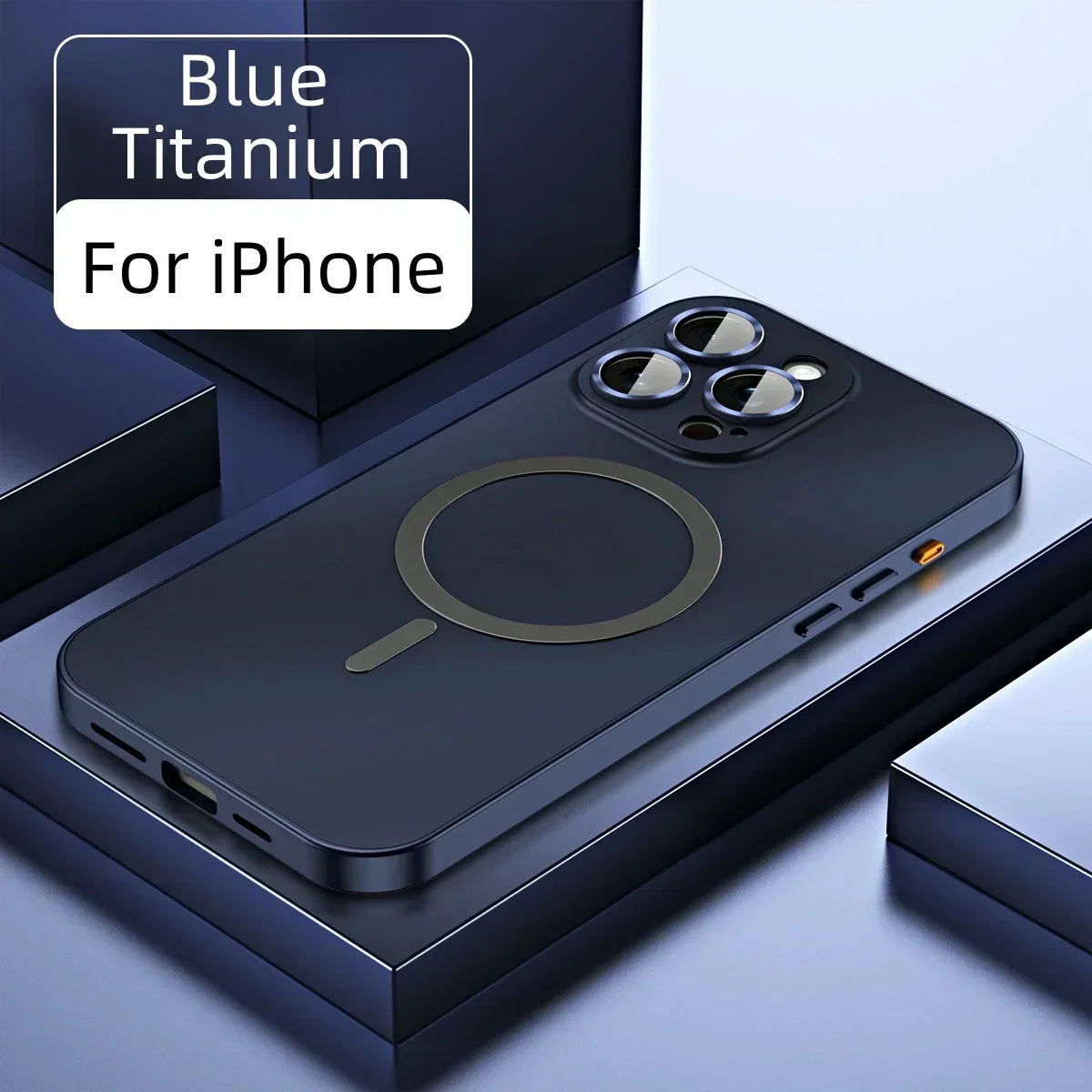 Magnetisch metalen hoesje voor iPhone