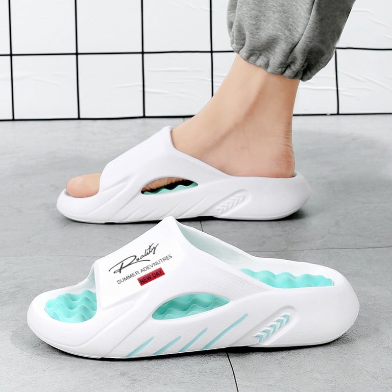 Nieuwste effenkleurige casual slippers