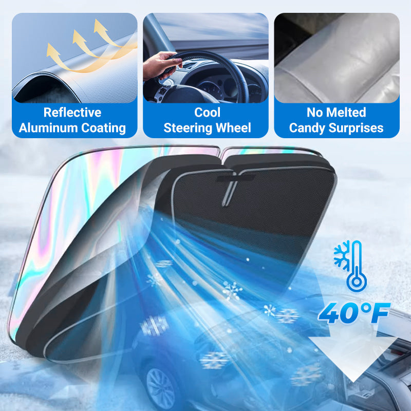 ๐๐Laser auto voorruit zonnescherm