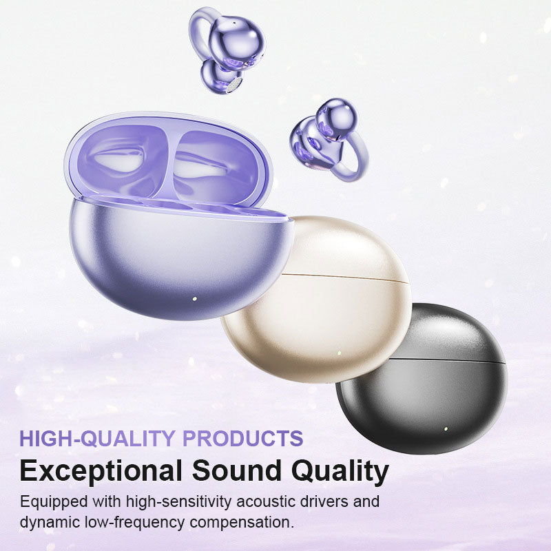 Bluetooth-hoofdtelefoon met oorclip