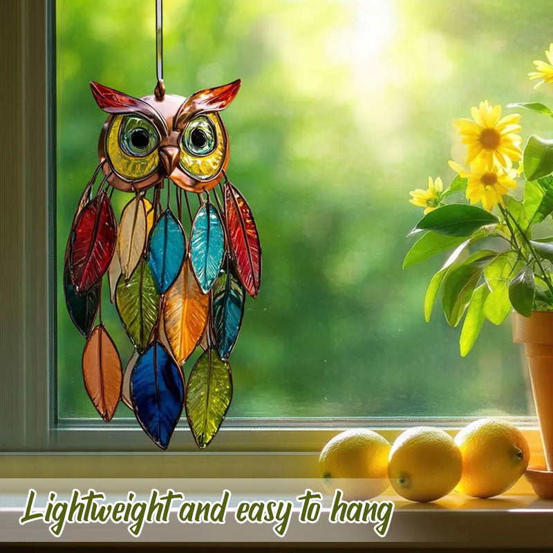 Gekleurde uilenhangers🦉