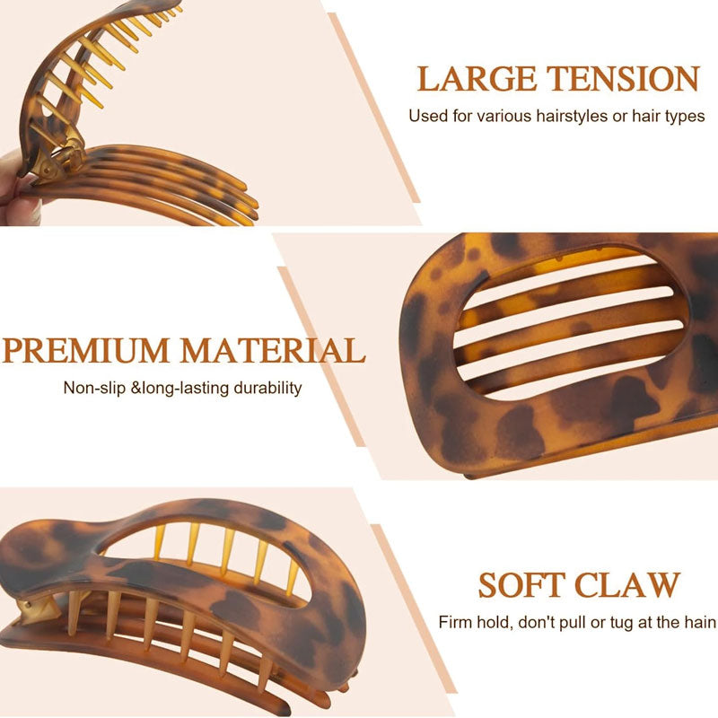 Ovale haargrip set