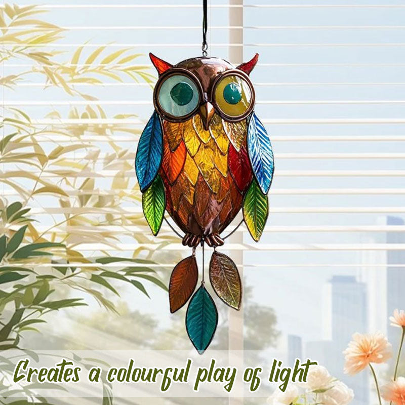 Gekleurde uilenhangers🦉