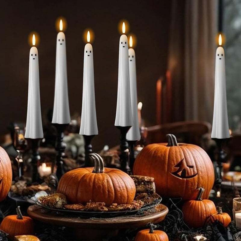 ππ» Op afstand bedienbare spookkaars met 3D vlammende lont π»π