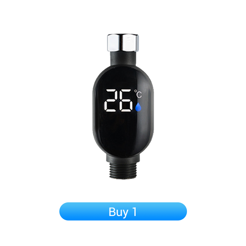 🚿 Kjøp 1, få 1 gratis 🌡️ Dusjtermometer – Digitalt display med øyeblikkelig visning, vanntett og enkelt å installere for trygg dusjing 👶📦