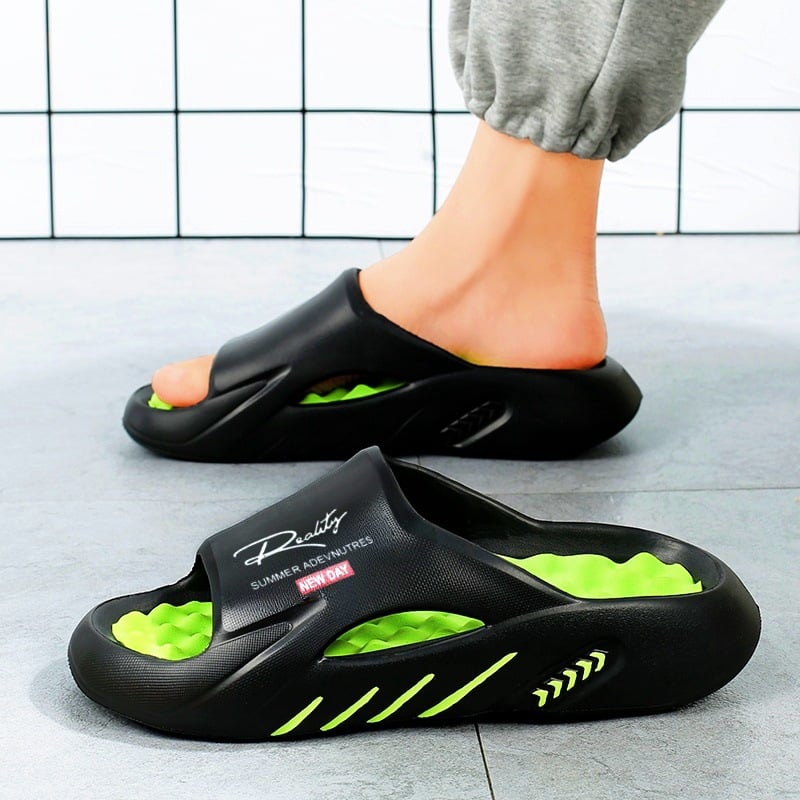 Nieuwste effenkleurige casual slippers
