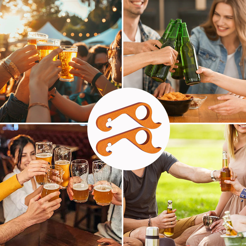 Bierflesopener gemaakt van aluminiumlegering