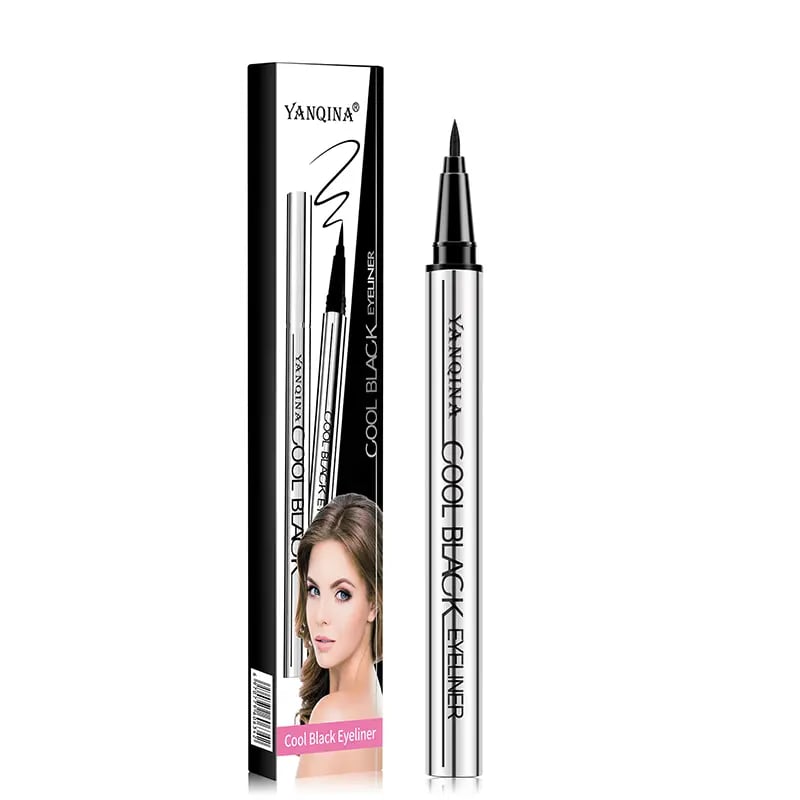 ✨🖌️ Langvarig vanntett eyeliner — Vegansk formel, 24-timers jevn og lett bruk 💫