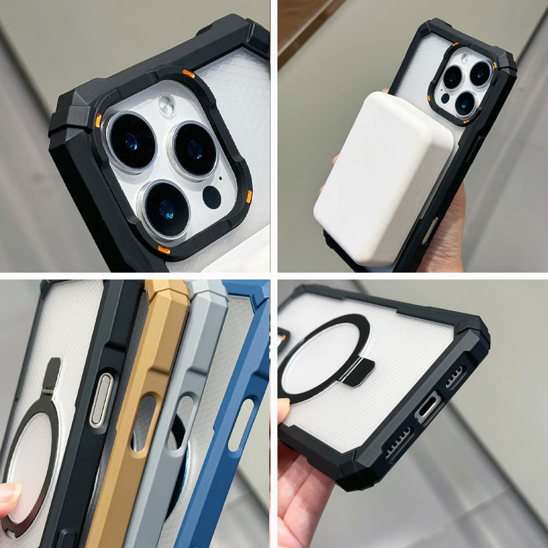 Huid-voelende magnetische beugel Anti-Val Case