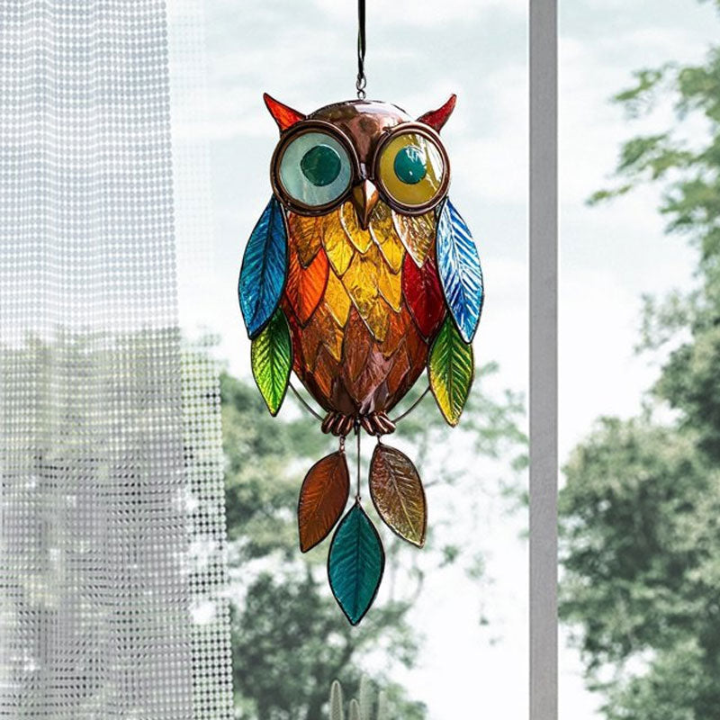 Gekleurde uilenhangers🦉