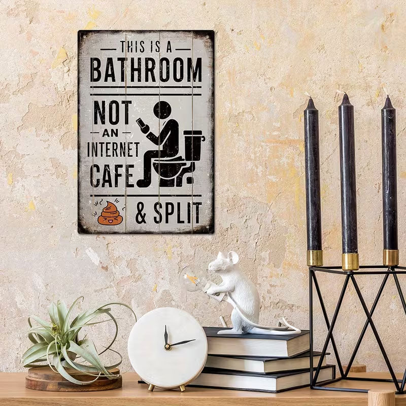 🚽 Det här är ett badrum, inte ett internetcafé😂