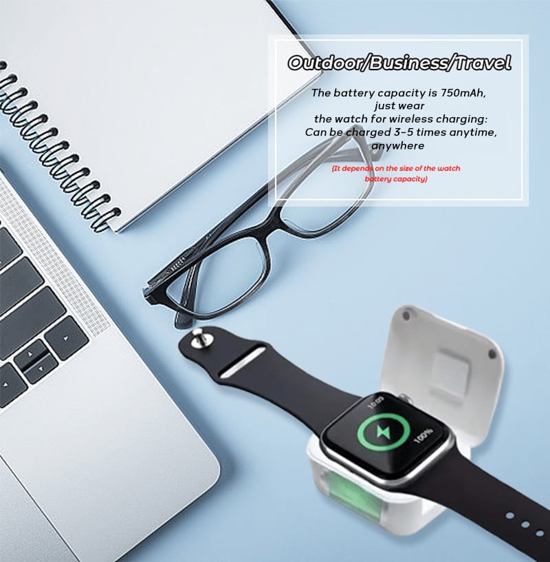 🔥Superdeal! 38% korting! - Draagbare draadloze powerbank voor Smartwatches