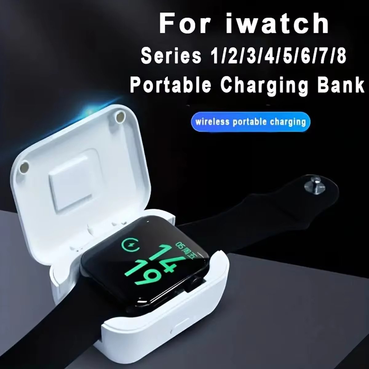 🔥Superdeal! 38% korting! - Draagbare draadloze powerbank voor Smartwatches