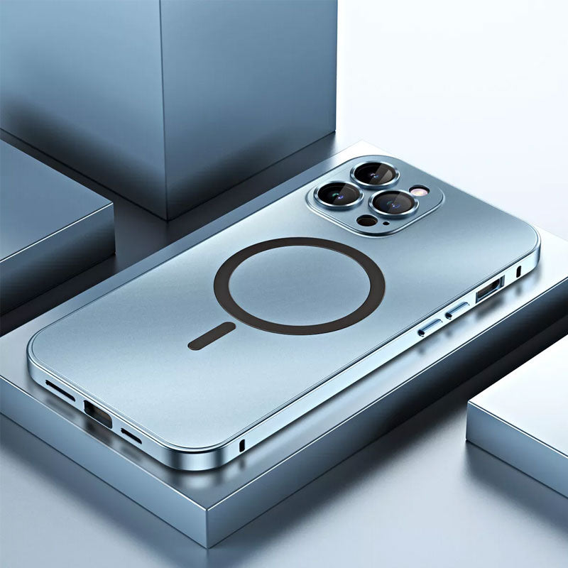 Magnetisch metalen hoesje voor iPhone