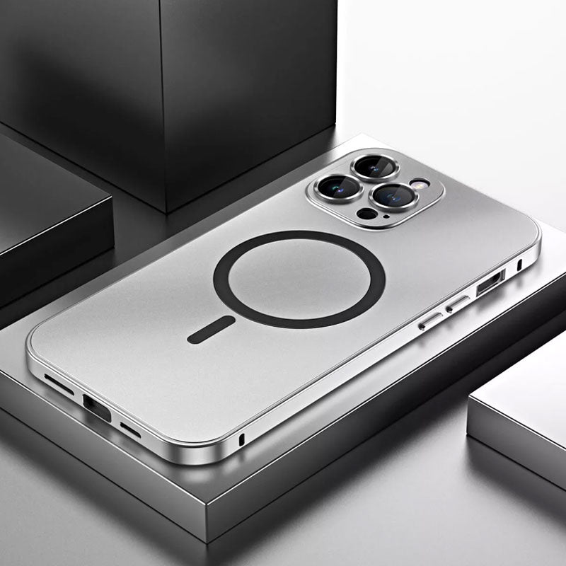 Magnetisch metalen hoesje voor iPhone