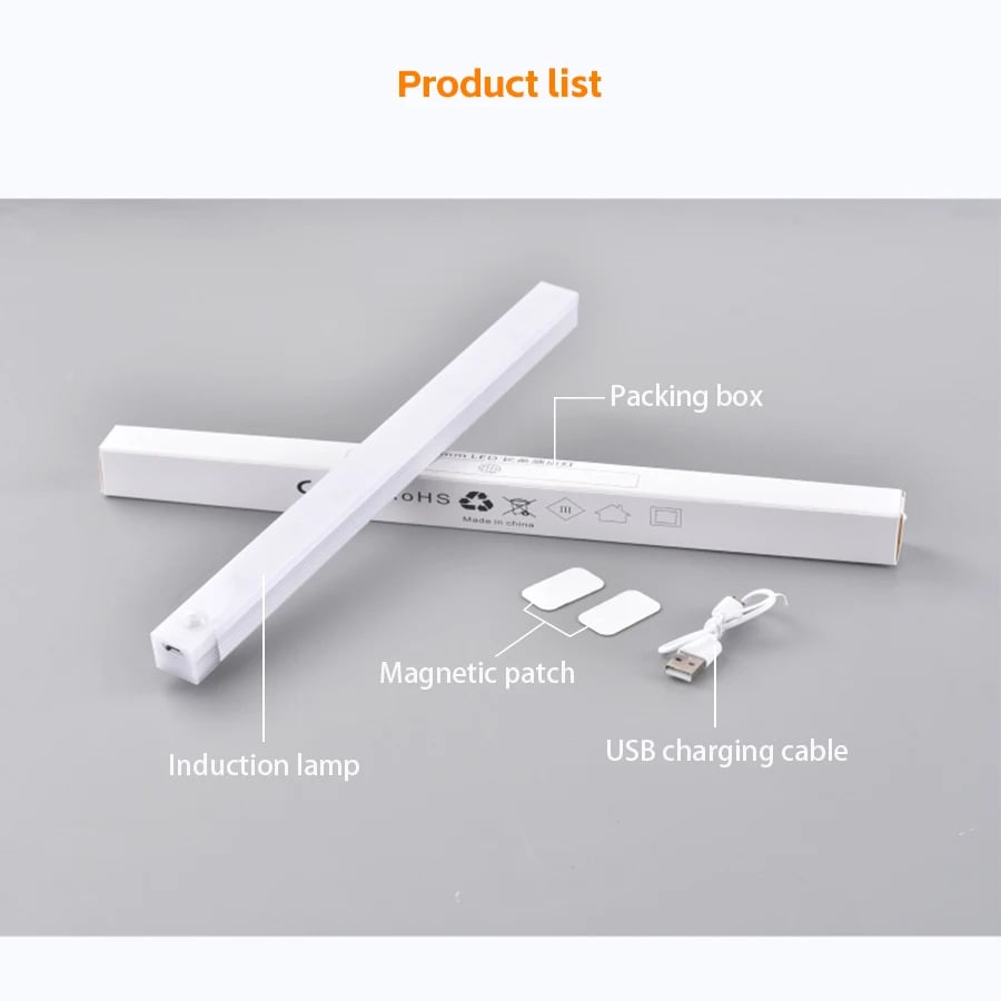 🎁Speciale aanbieding 49% korting🔥-💡Magnetisch inductie nachtlampje vereist niet boren