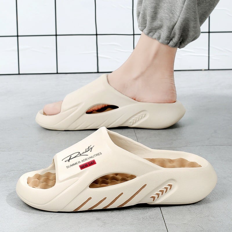 Nieuwste effenkleurige casual slippers