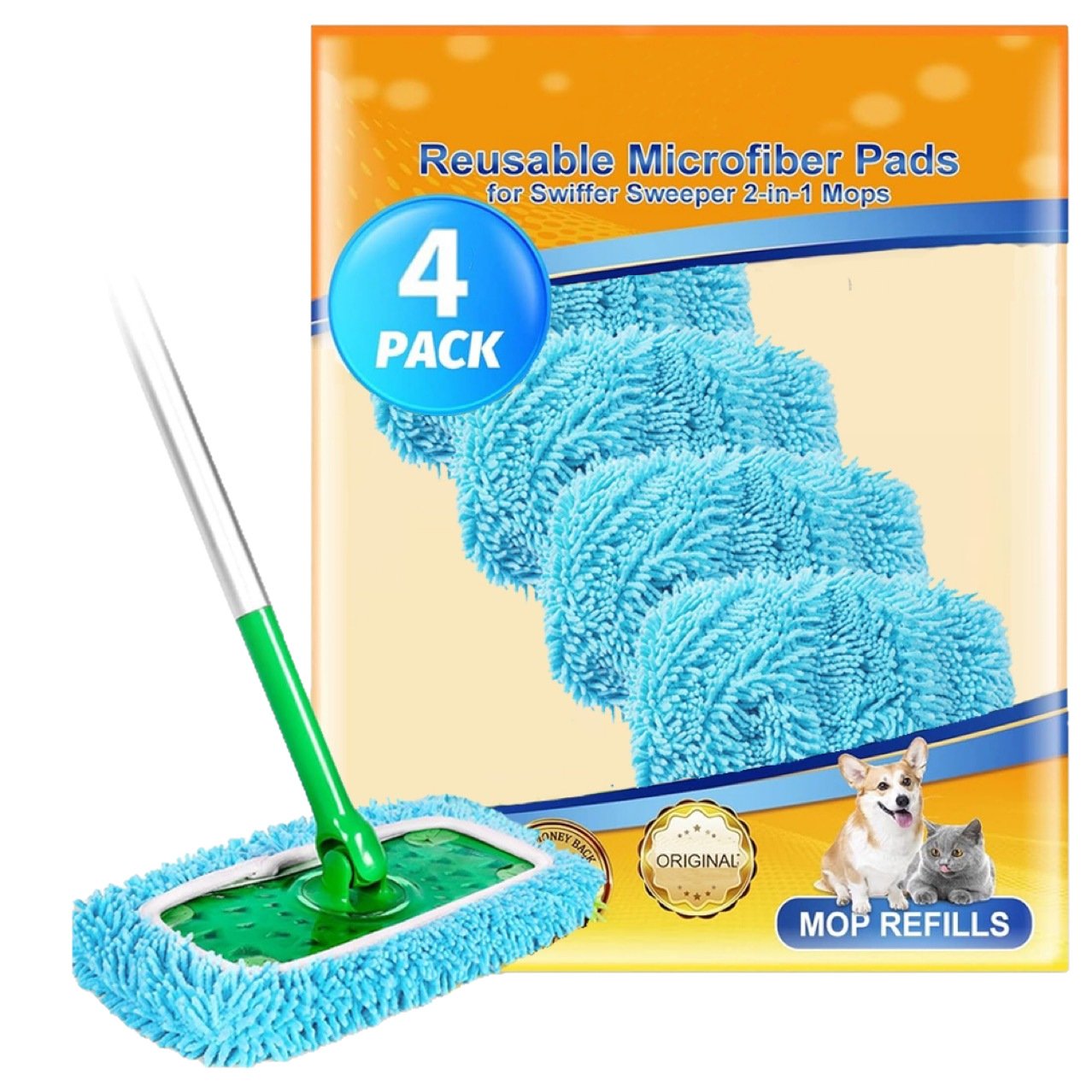 HOT SALE 49% AANBIEDING🔥 Herbruikbare Mop Pads