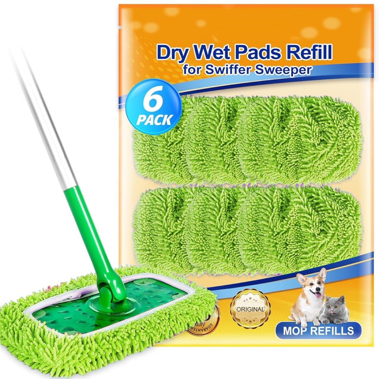 HOT SALE 49% AANBIEDING🔥 Herbruikbare Mop Pads