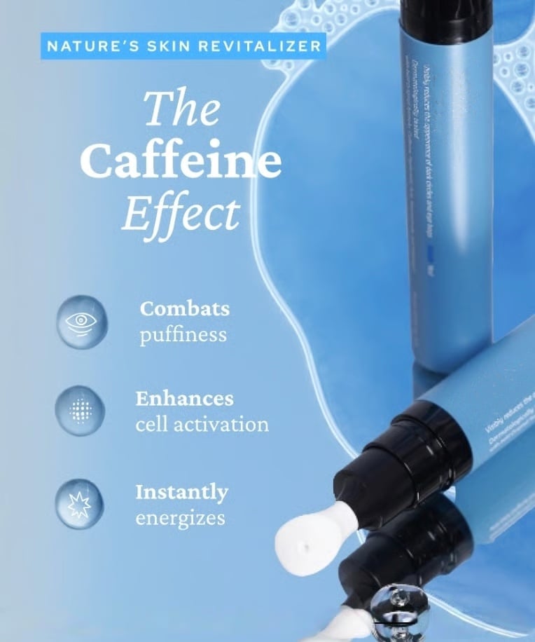 Verfrissende ooggel - Koreaanse formule met cafeïne, hyaluronzuur en niacinamide