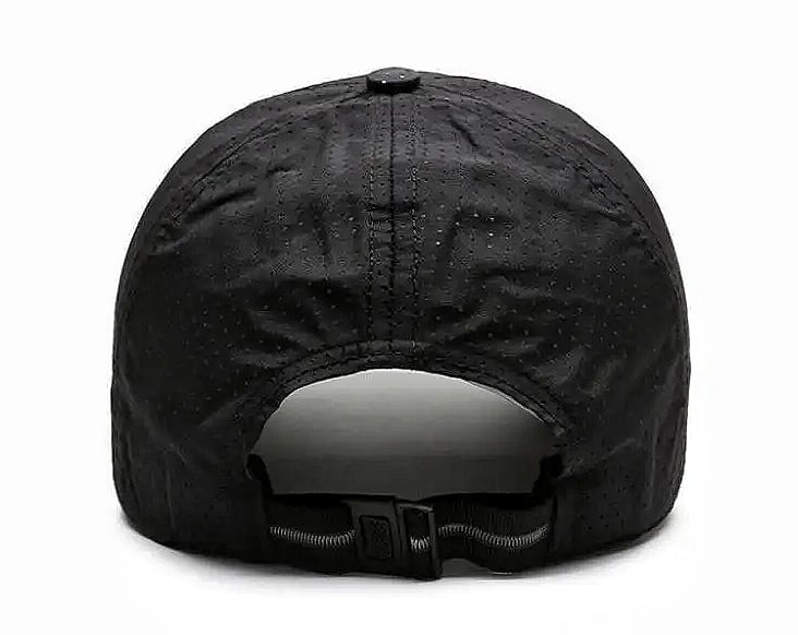 Hurtigtørkende UV-beskyttende baseballcaps – pustende justerbar unisex-hatt