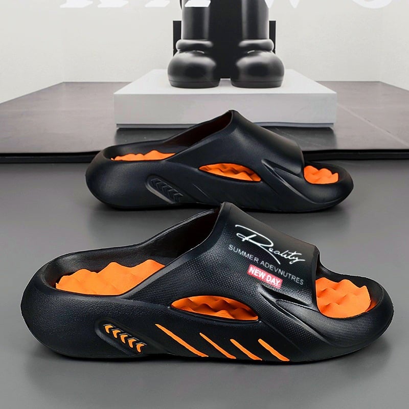 Nieuwste effenkleurige casual slippers