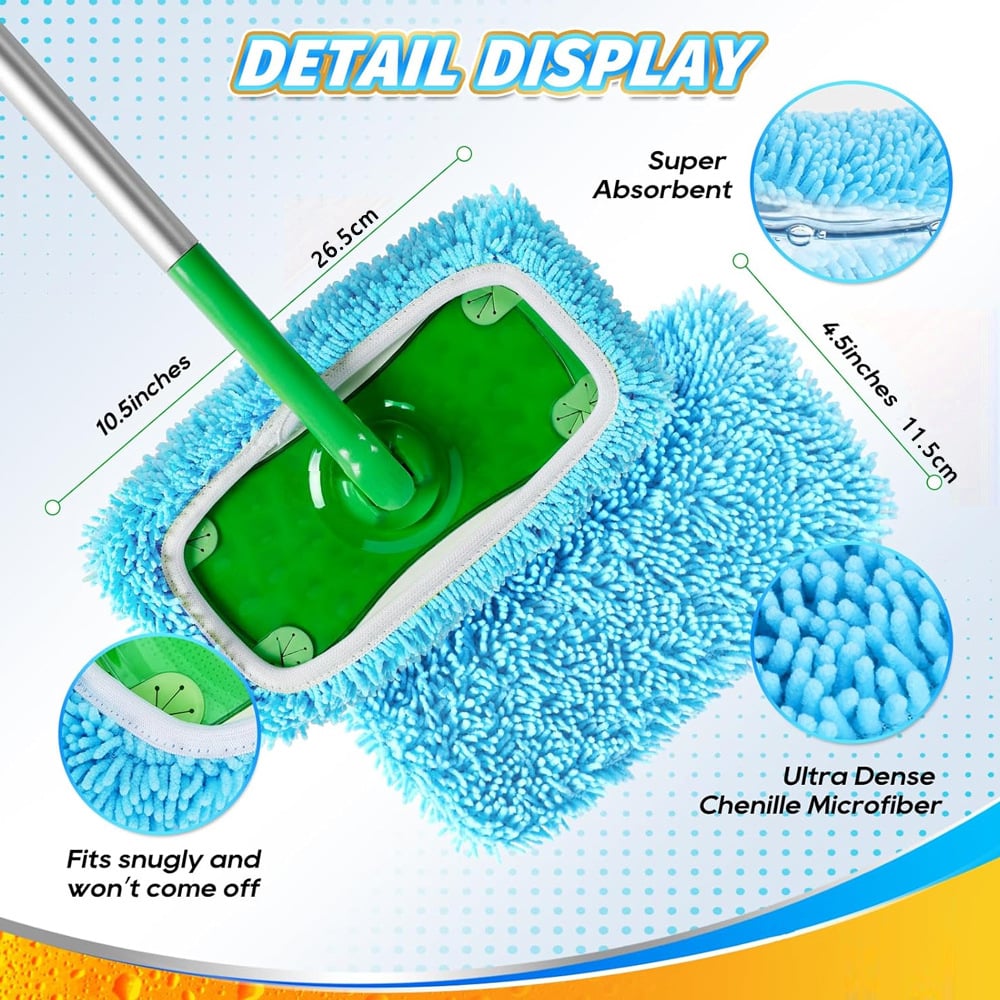 HOT SALE 49% AANBIEDING🔥 Herbruikbare Mop Pads