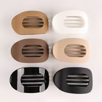 Ovale haargrip set