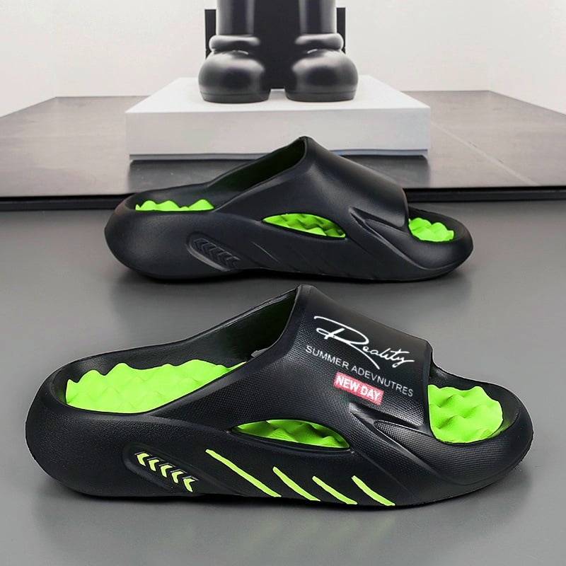 Nieuwste effenkleurige casual slippers