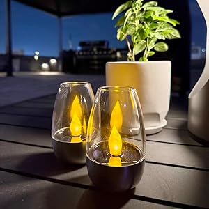 ☀️Multifunksjonell, vanntett, flammeløs solcelledrevet pendellampe💡