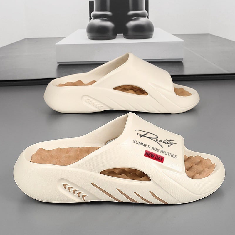 Nieuwste effenkleurige casual slippers