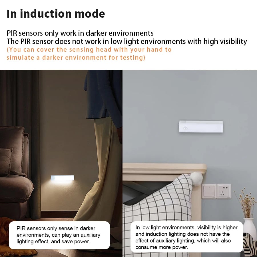 🎁Speciale aanbieding 49% korting🔥-💡Magnetisch inductie nachtlampje vereist niet boren