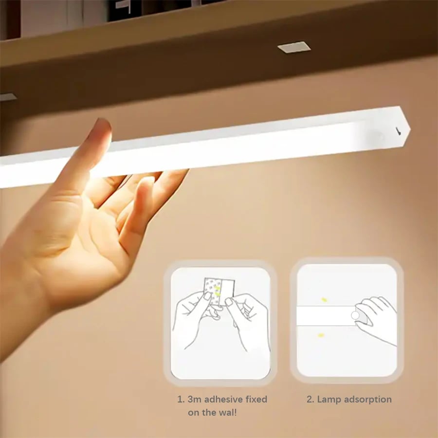 🎁Speciale aanbieding 49% korting🔥-💡Magnetisch inductie nachtlampje vereist niet boren