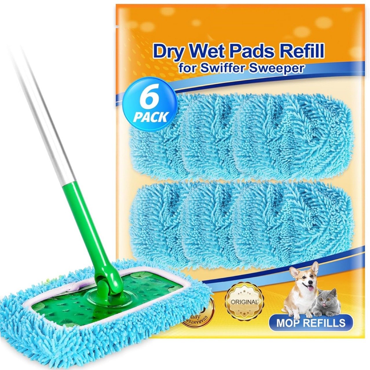 HOT SALE 49% AANBIEDING🔥 Herbruikbare Mop Pads