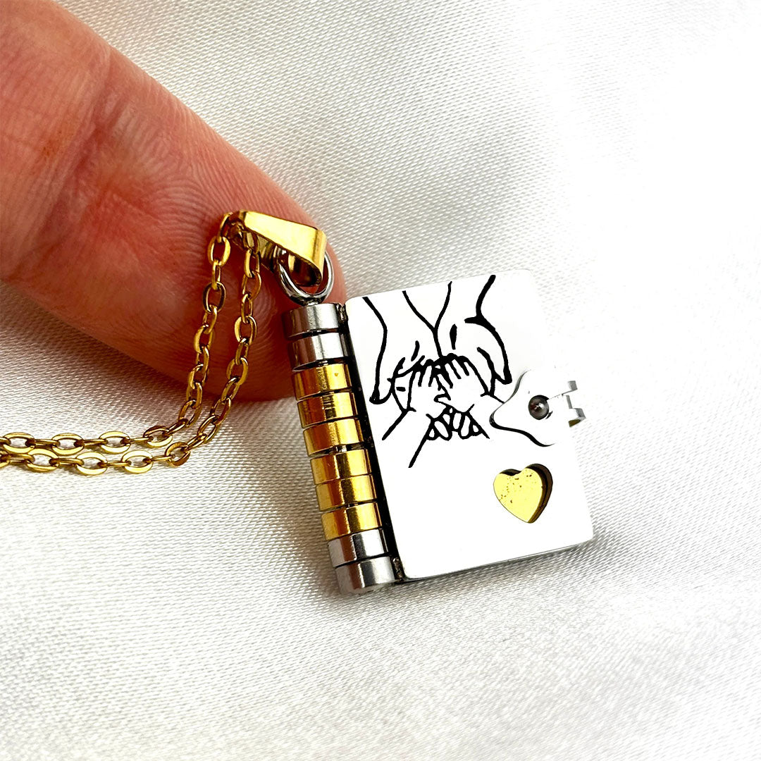 👪Pcadeau voor mijn kind - "My little star" boekenketting
