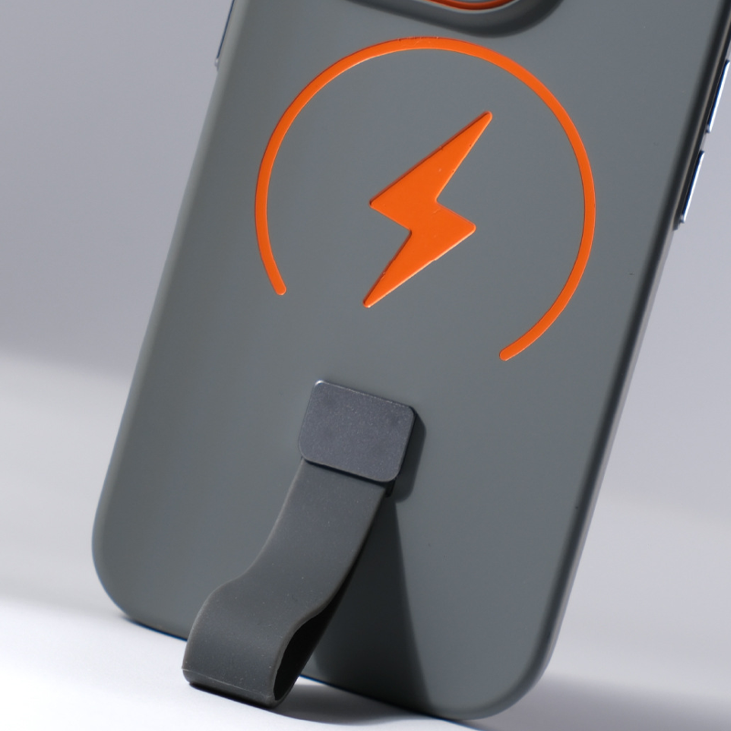 Magnetisch telefoonhoesje met huidgevoel - Magnetisch opladen & Ingebouwde polsband & Soft-Touch Comfort