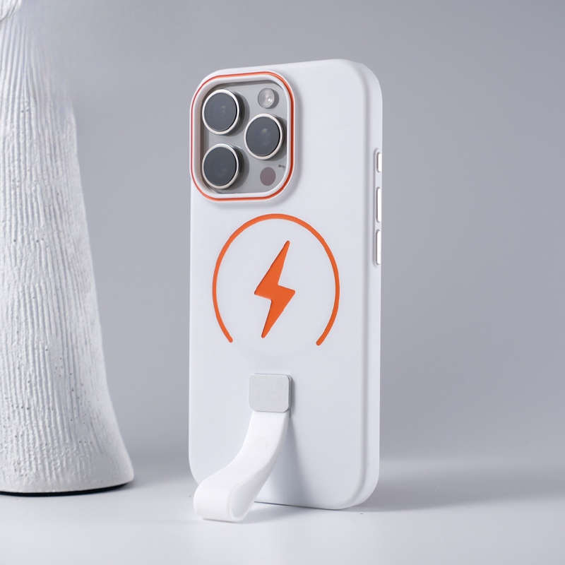 Magnetisch telefoonhoesje met huidgevoel - Magnetisch opladen & Ingebouwde polsband & Soft-Touch Comfort