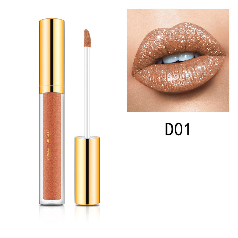 Hete verkoop-Metallic vloeibare diamant glitterlippenstiftš„Koop 1 krijg 1 gratis