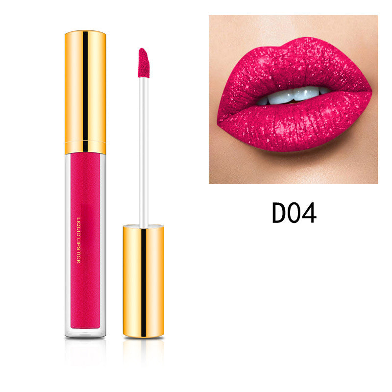 Hete verkoop-Metallic vloeibare diamant glitterlippenstiftš„Koop 1 krijg 1 gratis