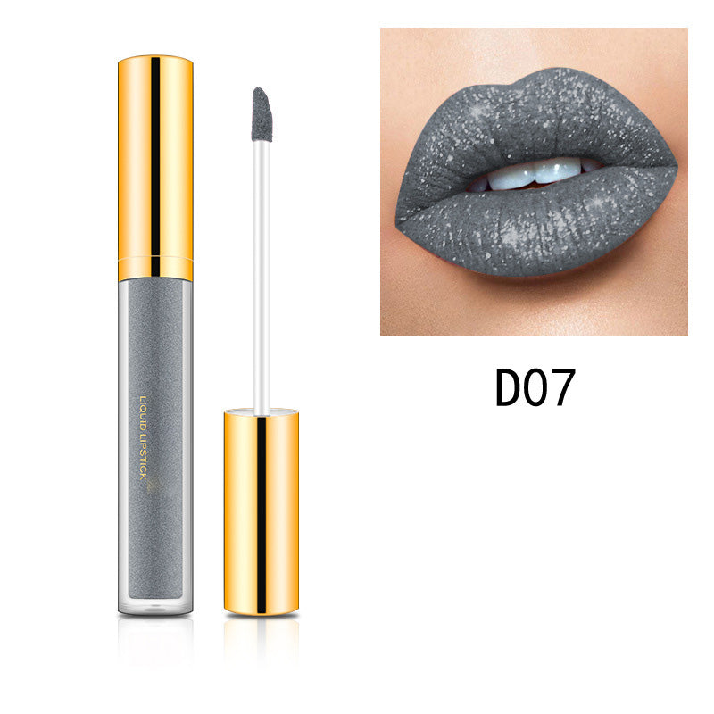 Hete verkoop-Metallic vloeibare diamant glitterlippenstiftš„Koop 1 krijg 1 gratis
