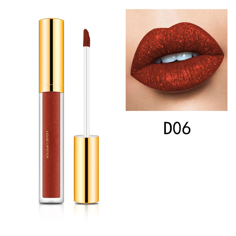 Hete verkoop-Metallic vloeibare diamant glitterlippenstiftš„Koop 1 krijg 1 gratis
